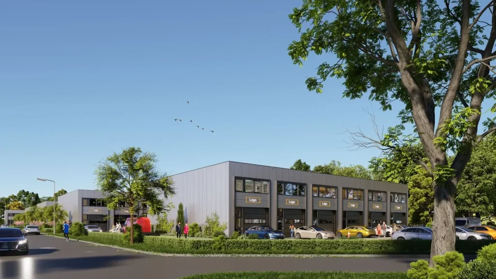 Bedrijfspand in Lelystad- bedrijfsunits van Elevate - bedrijfsruimte in Lelystad - bedrijfsunit kopen in lelystad